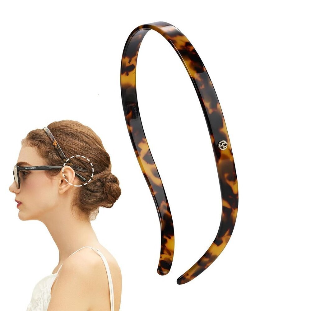 Hair Band for Eyewear No Pressure Non Slip Thin Headbands for Women